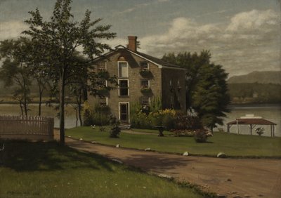 Stone House, Larrabees Point, Vermont, 1906 by John George Brown