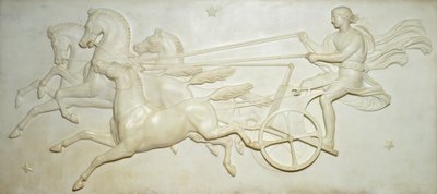 Relief of Phaeton Driving the Chariot of the Sun (Marble) by John Gibson
