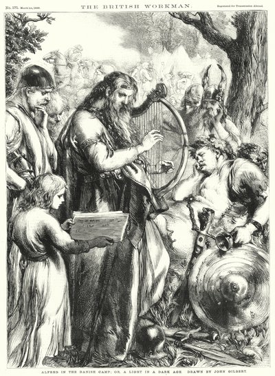 Alfred in the Danish Camp; or, a Light in a Dark Age by John Gilbert