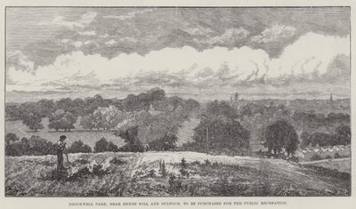 Brockwell Park, near Herne Hill and Dulwich, to be purchased for the Public Recreation by John Gilbert