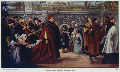 Cardinal Wolsey Going to Westminster Hall by John Gilbert