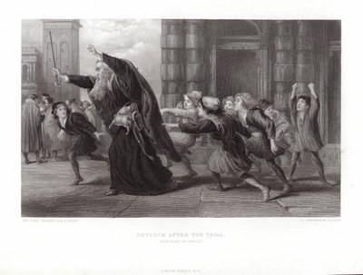 Shylock by John Gilbert