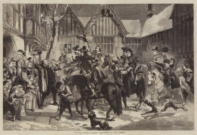 Welcome Guests at Mardon Hall by John Gilbert