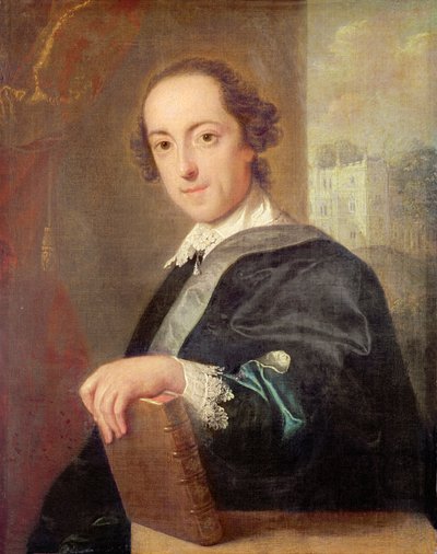 Portrait of Horatio Walpole, 4th Earl of Oxford, 1754 by John Giles Eckhardt