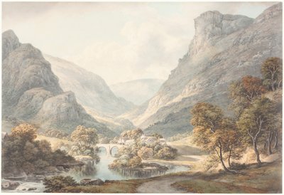 A View of Dovedale by John Glover