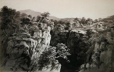On the Conway, West Penmachno by John Glover