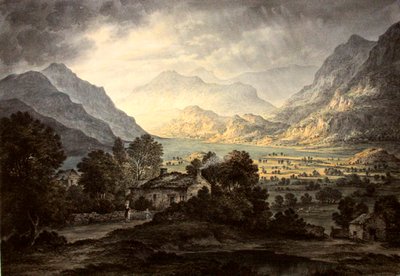 Place Fell and Hellvellyn, Ullswater, from Gowbarraow Park by John Glover