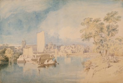 The Thames at Isleworth, c.1805-10 by John Glover