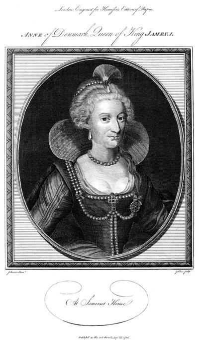 Anne of Denmark, Queen Consort of King James I by John Goldar