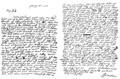 A Letter from Graham of Claverhouse, Viscount Dundee, 1629 by John Graham