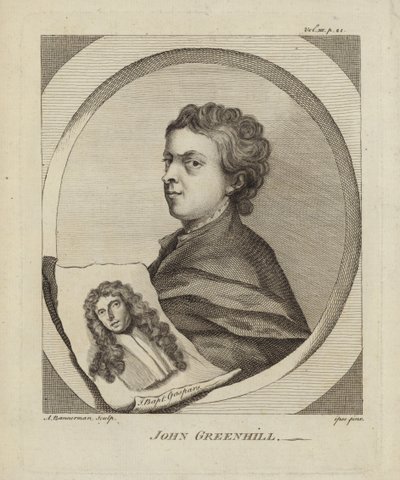 John Greenhill, English portrait painter by John Greenhill