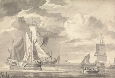 Various Shipping off the Coast by John Greenwood