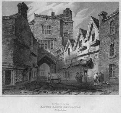Entrance to the Castle Garth Newcastle, Northumberland by John Greig