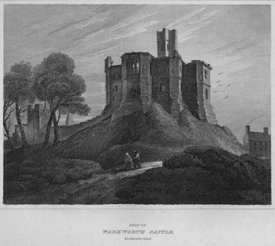 Keep of Warkworth Castle, Northumberland by John Greig