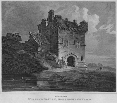 Remains of Morpeth Castle, Northumberland by John Greig