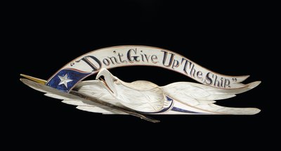 A Carved and Painted Spreadwing Eagle by John Haley Bellamy