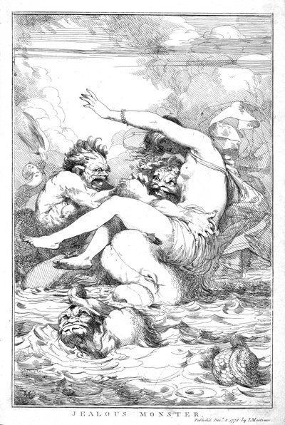 Jealous Monster, 1778 by John Hamilton Mortimer