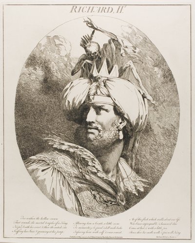 Richard II, from Twelve Characters from Shakespeare by John Hamilton Mortimer