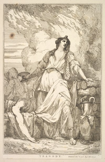 Tragedy from Fifteen Etchings Dedicated to Sir Joshua Reynolds by John Hamilton Mortimer