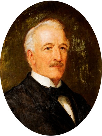 Baron Charles Conrad Adolphus du Bois de Ferrieres, Liberal MP for Cheltenham, c.1885-1900 by John Hanson Walker
