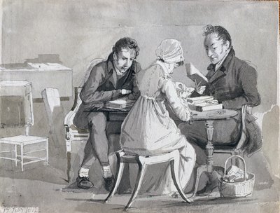 An Evening Reading by John Harden