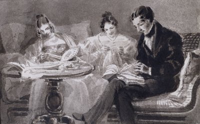 An Evening at Home by John Harden