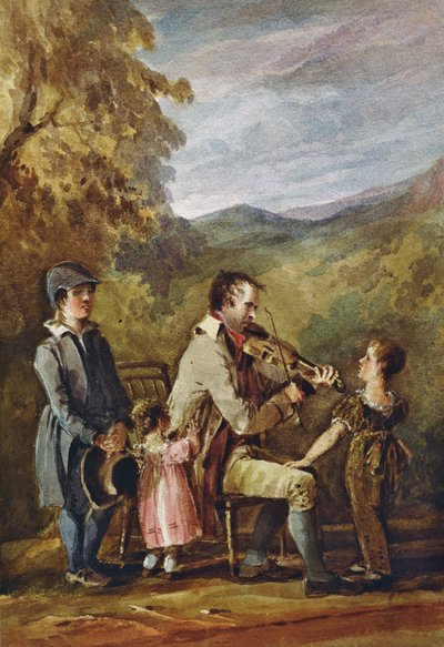 Blind Fiddler by John Harden