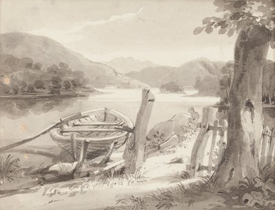 Boat at Bowness by John Harden