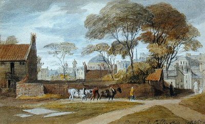Calton Hill, Edinburgh - The Register House by John Harden