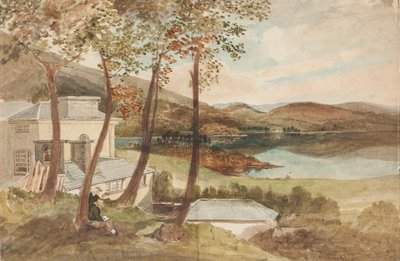 Hall and Windermere, Lake District, Cumbria by John Harden