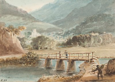 Old Miller Bridge, 1843 by John Harden