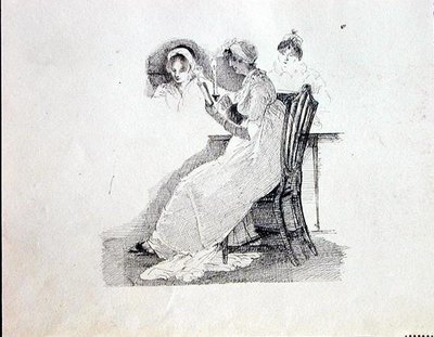 Reading by Candlelight by John Harden