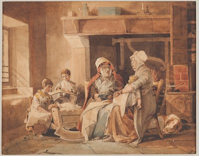 The Village Doctoress, 1820 by John Harden