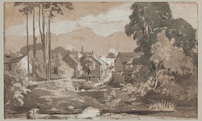 View East to Ambleside, 1812 by John Harden