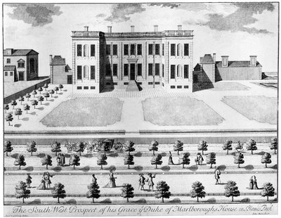 Marlborough House from the south-west by John Harris