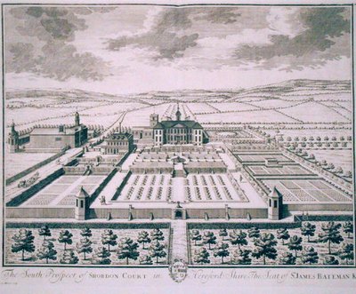 South Prospect of Shobdon Court, Herefordshire, the Seat of Sir James Bateman by John Harris