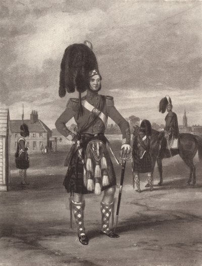 The 93rd Sutherland Highlanders Review Order by John Harris Junior