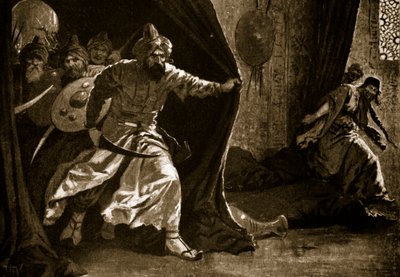 Revolt of the Royal Guard at Damascus by John Harris Valda