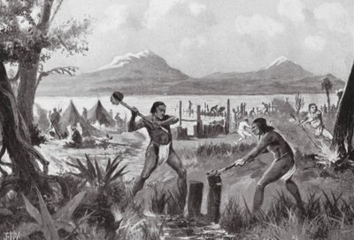 The Foundation of the City of Mexico by John Harris Valda