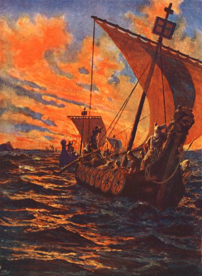 The Return of the Vikings by John Harris Valda