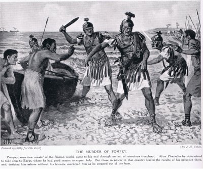 The murder of Pompey by John Harris Valda