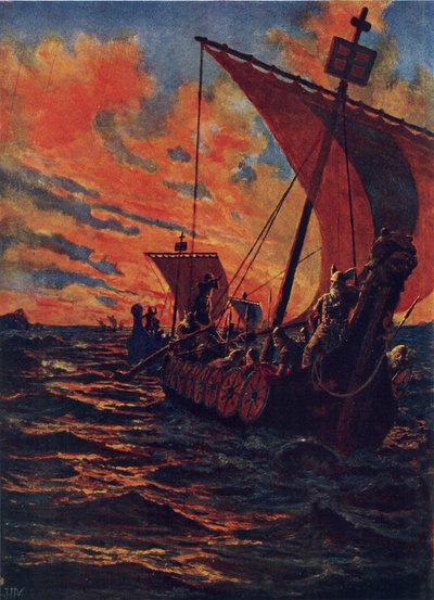 The Return of the Vikings by John Harris Valda