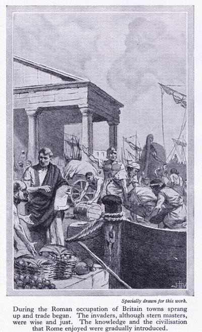 Under Roman occupation: Britains towns sprang up and trade began by John Harris Valda