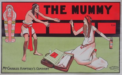 Poster advertising whiskey manufactured by the Charles Hawtrey company, c.1900 by John Hassall