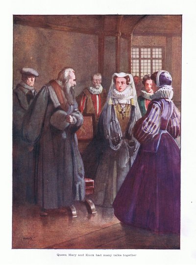 Queen Mary and Knot Had Many Talks Together by John Hassall