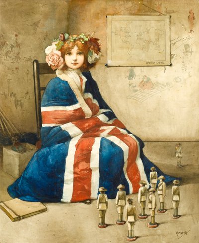 The British Empire, c.1900 by John Hassall