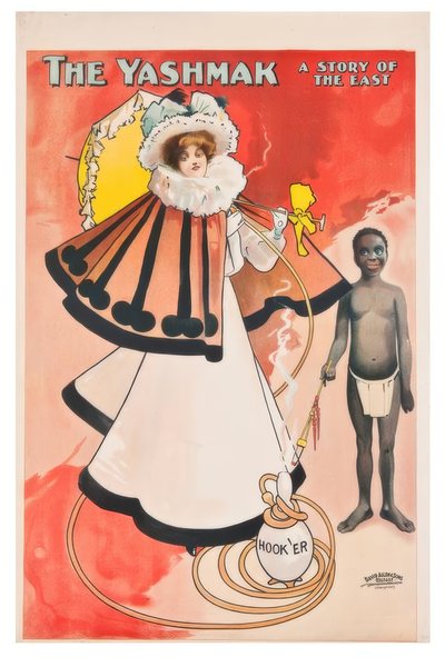 The Yashmak, a Story of the East, Poster, 1897 by John Hassall