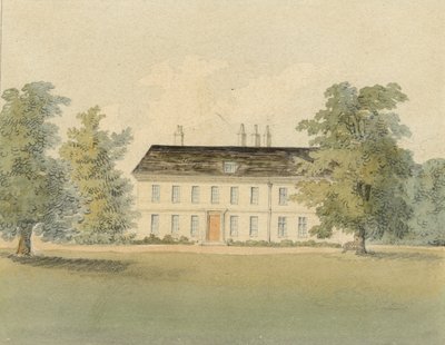 Parsonage of the Rev. Drummond, 1823 by John Hassell