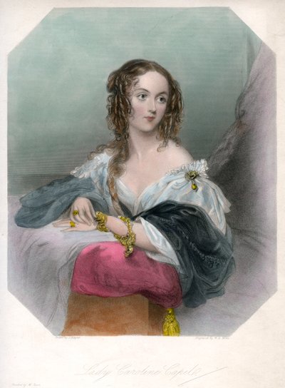 Lady Caroline Capel, c1800-1820 by John Hayter