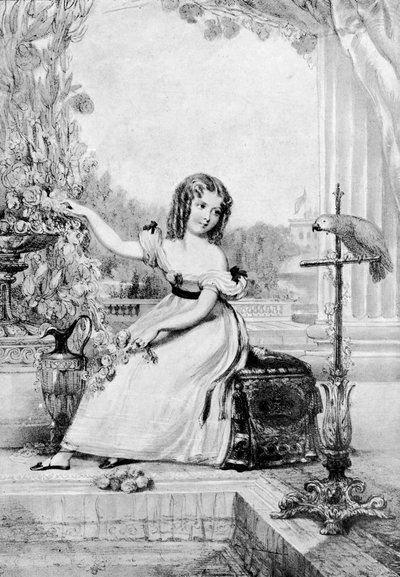 The Princess Victoria at the Age of Eleven Years by John Hayter